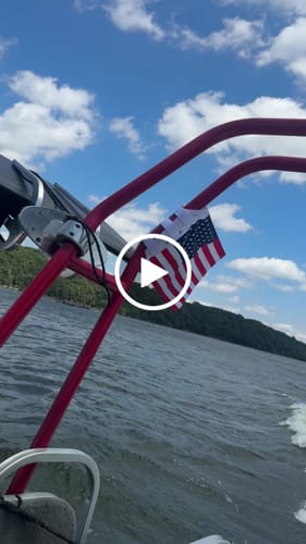 Customer video review of American Flag by Megan I.