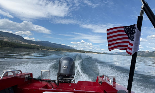 American flag — Susan M., verified buyer