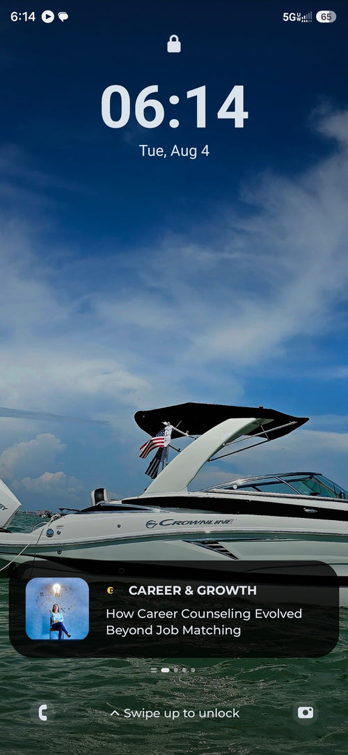 Thin Blue Line flag on top of a boat on the Gulf — Todd H., verified buyer
