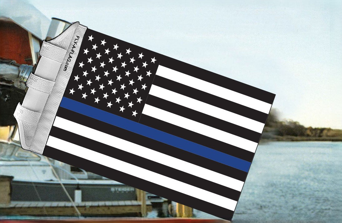 Thin Blue Line Flag