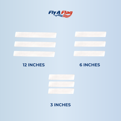 3 + 6 + 12 Inch Straps Bundle, Velcro straps in three lengths