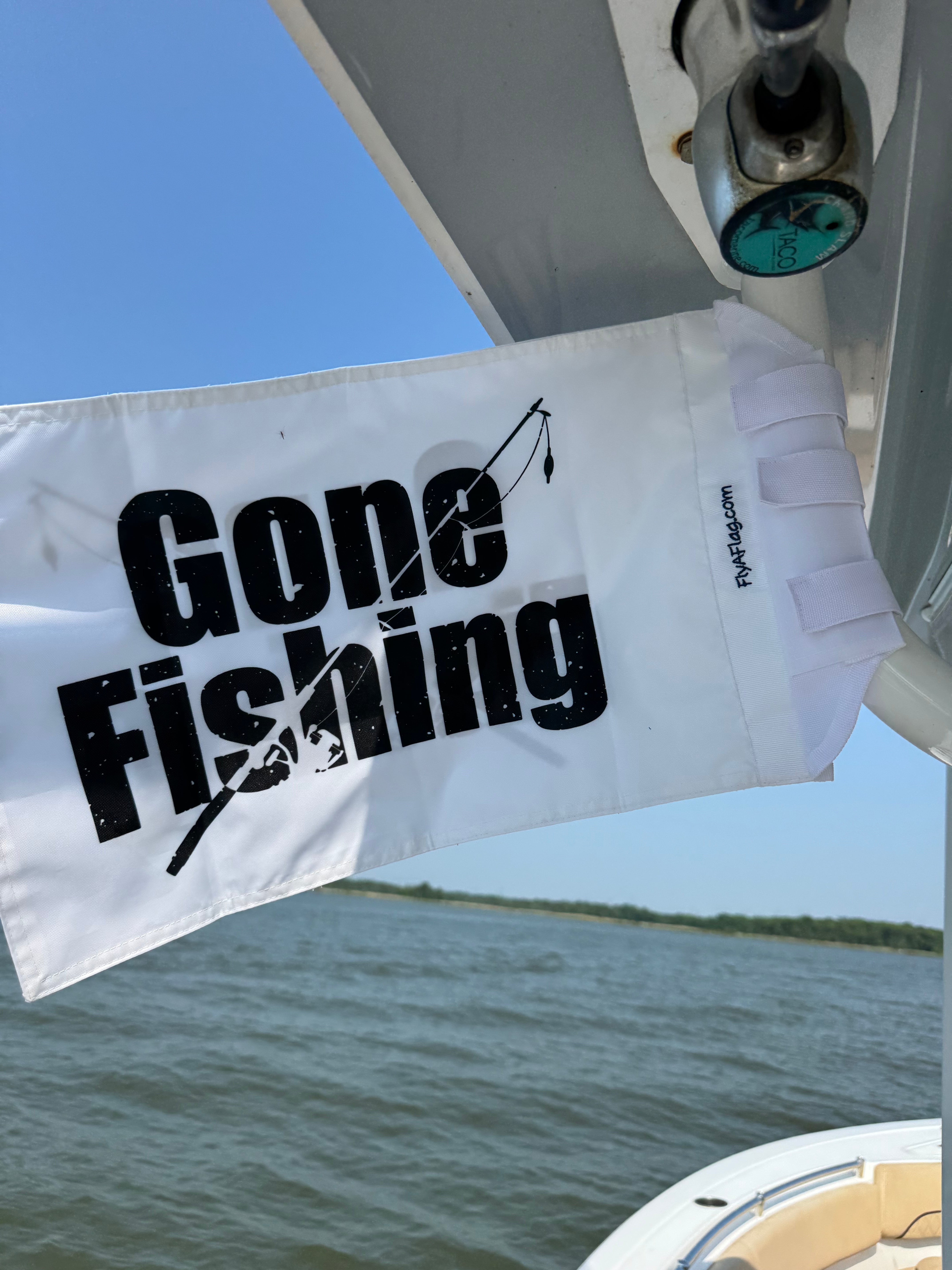 Gone Fishing Flag